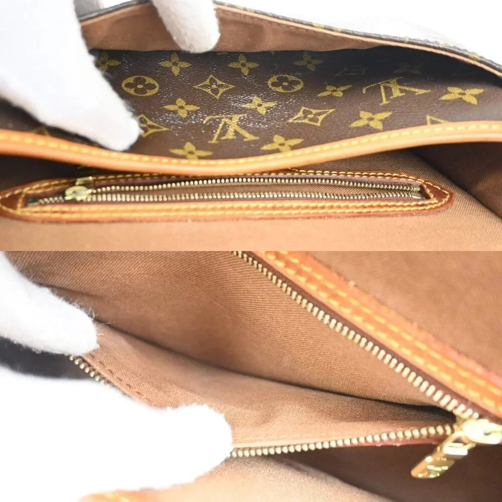 LOUIS VUITTON Sologne Shoulder Bag Monogram Leather Brown France M42250 28CA653 - Picture 13 of 16